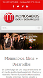 Mobile Screenshot of monosabios.com.ar
